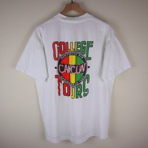Vintage 1990 Spring Break Cancun College Tours Shirt XL 23x27